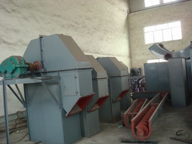 山東環(huán)鏈斗式提升機應用展示