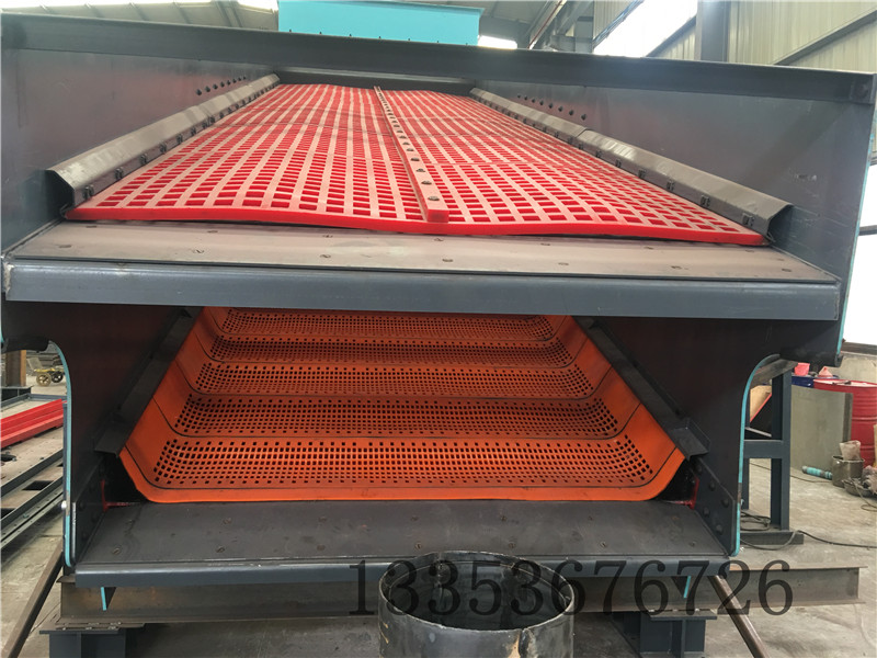 煤礦原煤分級弛張沸騰篩可做成多少層有弛張效果的篩面？2