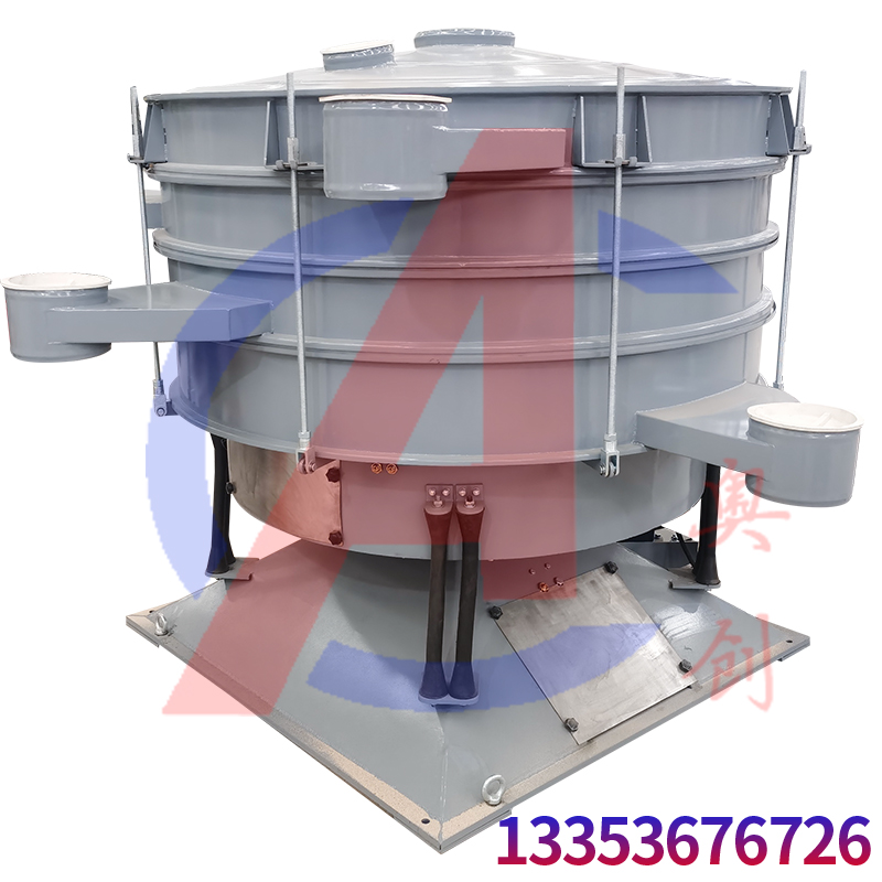 圓形搖擺篩篩分塑料顆粒