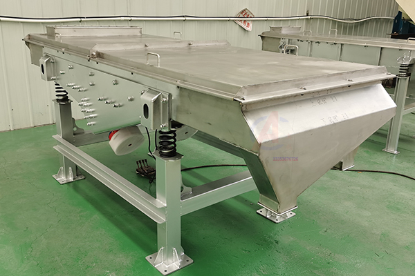 直線高頻振動篩油墨過濾雜質